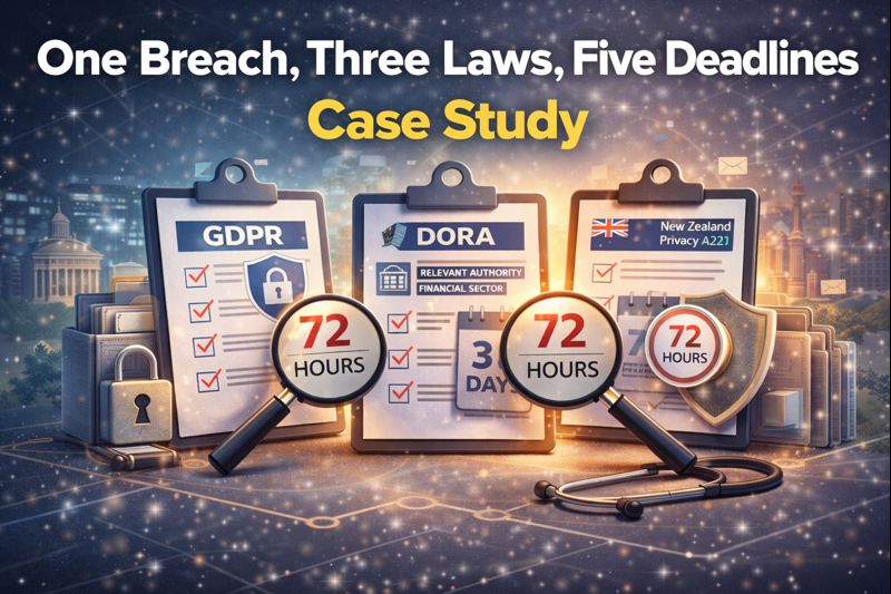 One Breach Three Laws Five Deadlines Case Study
